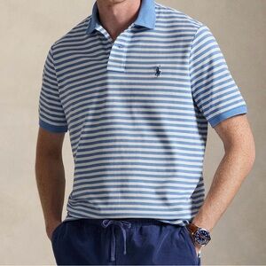 POLO RALPH LAUREN Classic Fit Striped Golf Polo Shirt